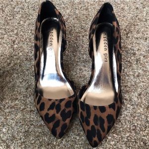Madden Girl Leopard Heels